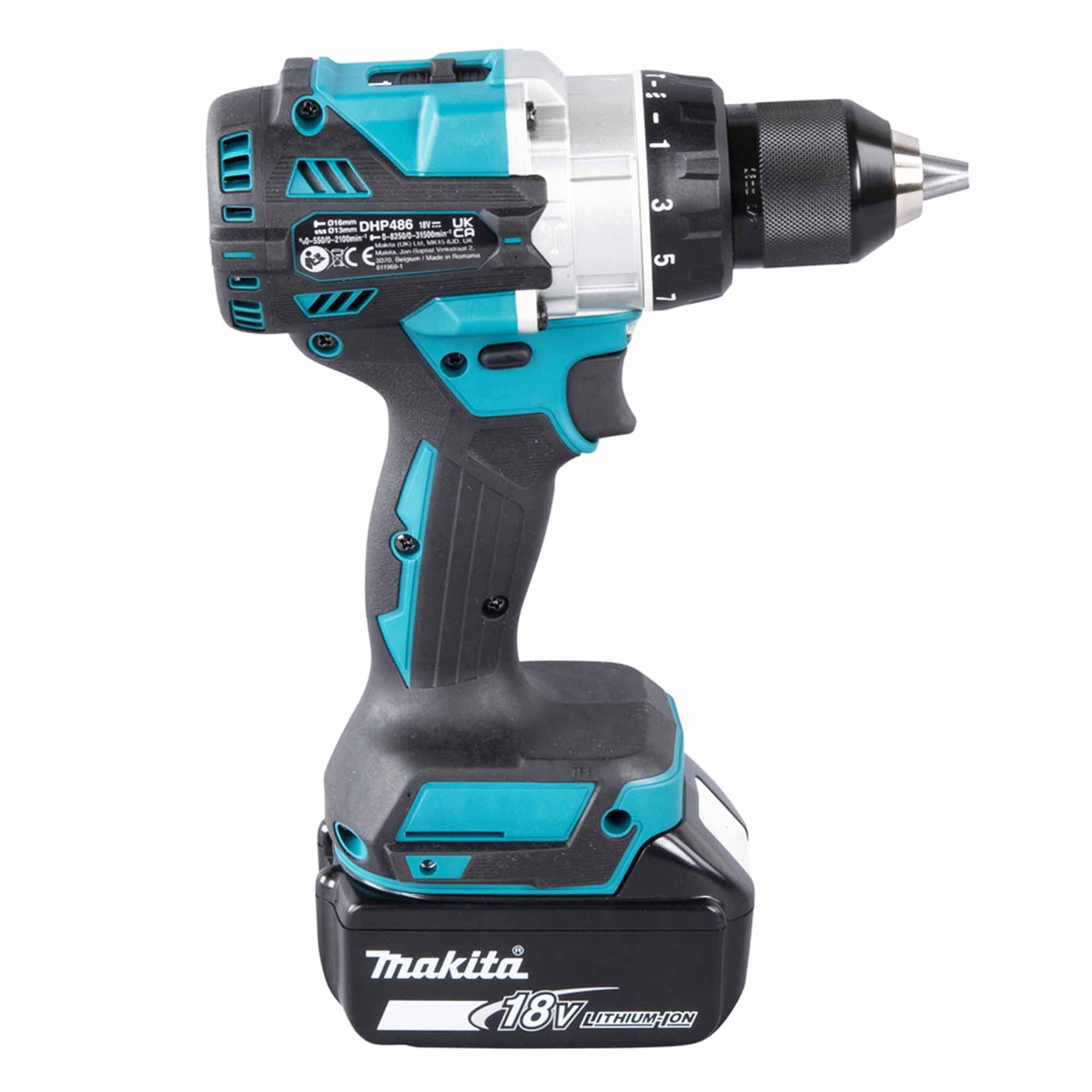 Trapano Avvitatore Makita DHP486RTJ 18V 5Ah