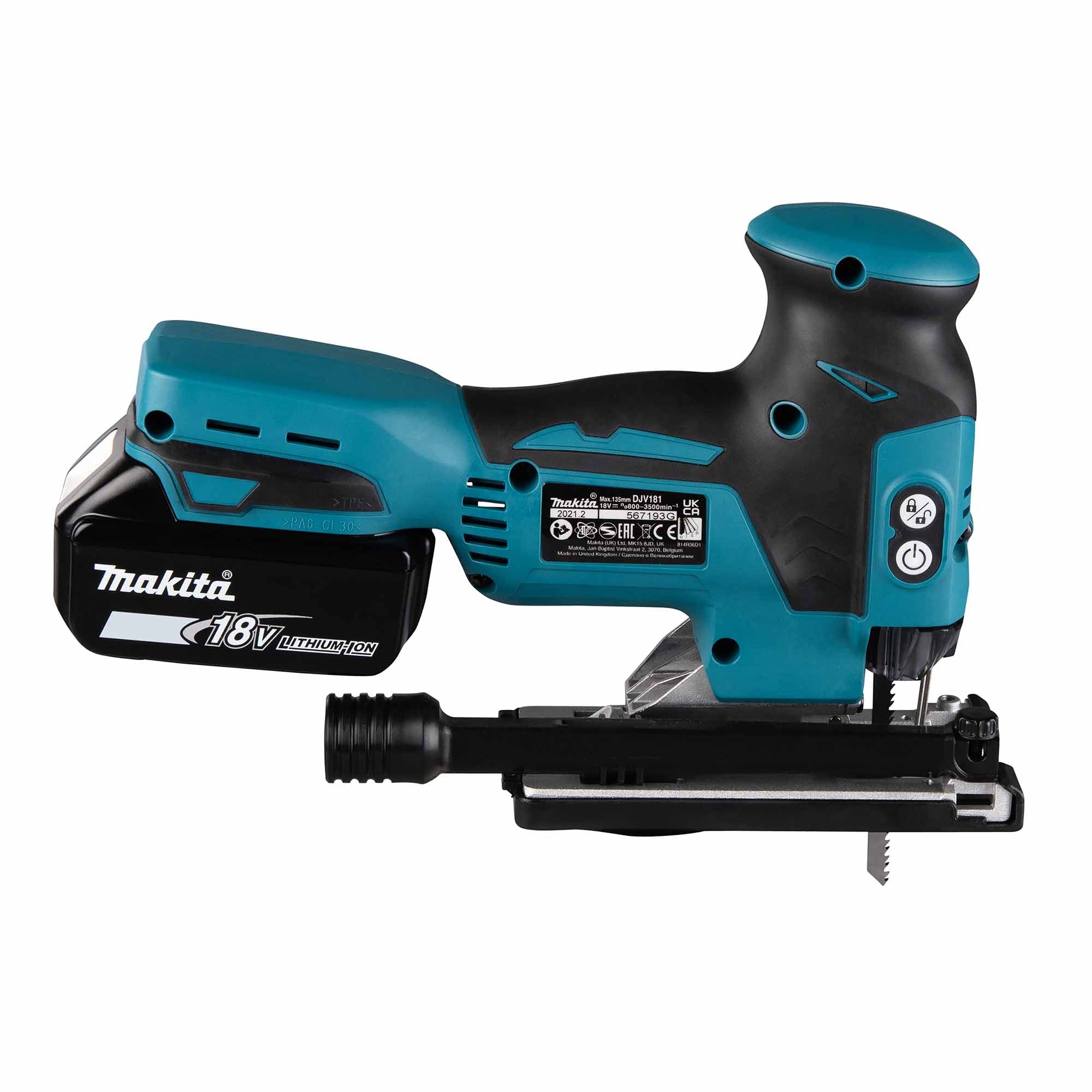 Seghetto Alternativo Makita DJV181RTJ 18V 5Ah