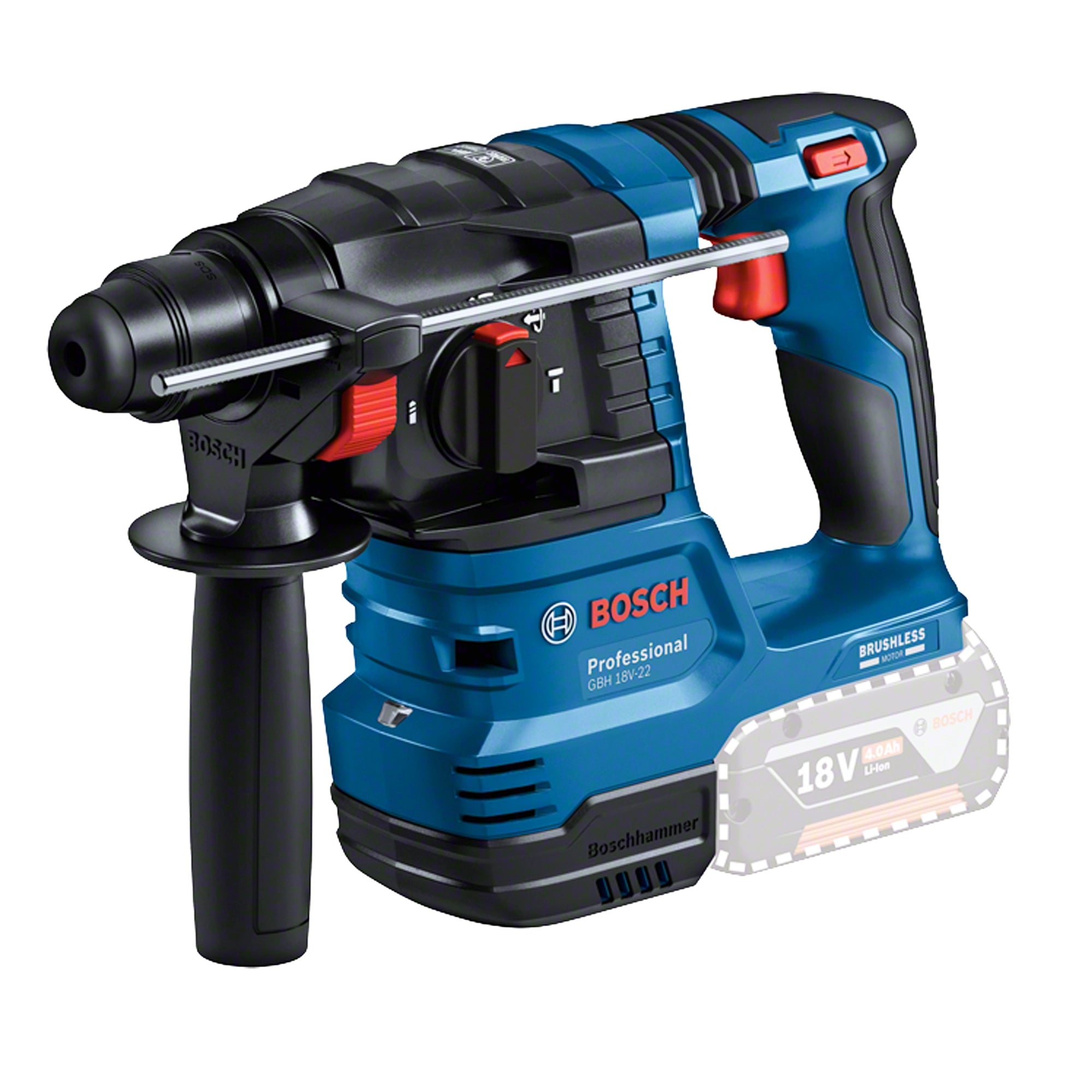 Combo Bosch GSB 18V-45+GBH 18V-22 18V 4.0Ah