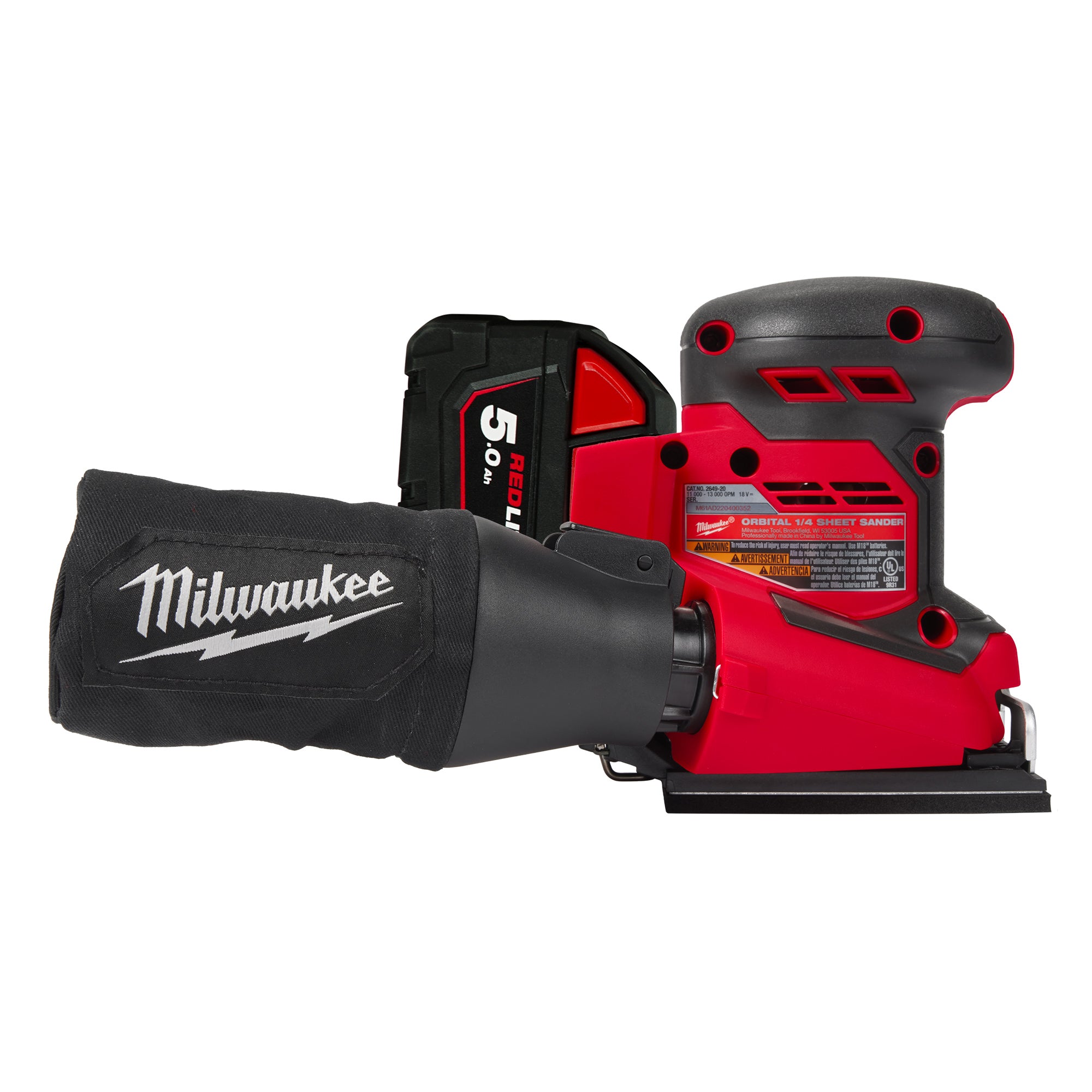 Milwaukee M18 BQS-502B-Schleifer