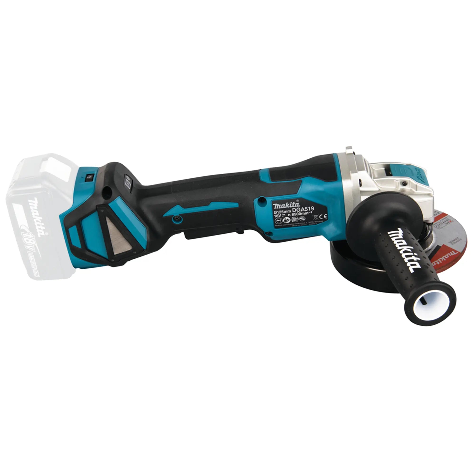 Smerigliatrice Makita DGA519ZJ 18V