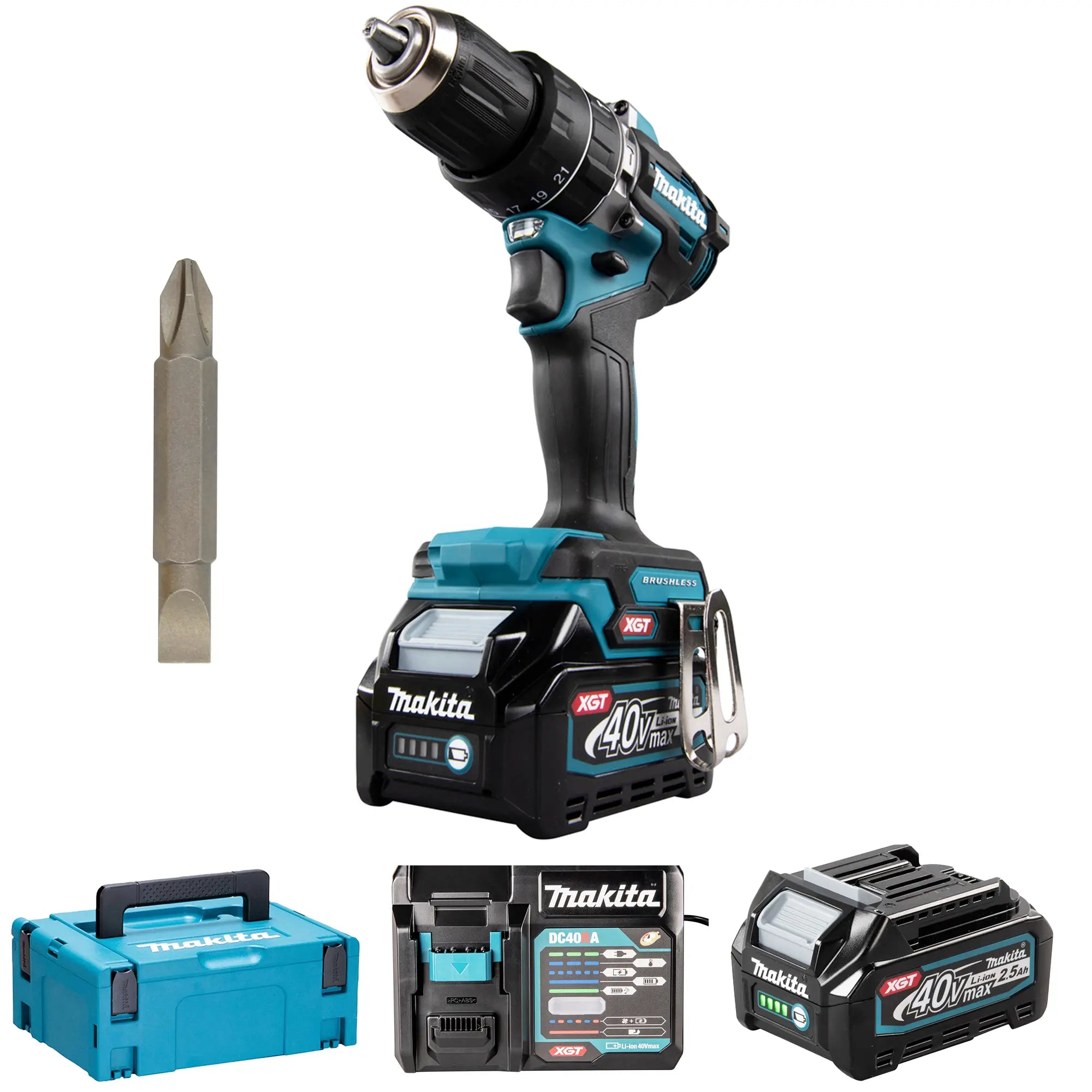 Avvitatore Percussione Makita HP002GD201 40V 2.5Ah