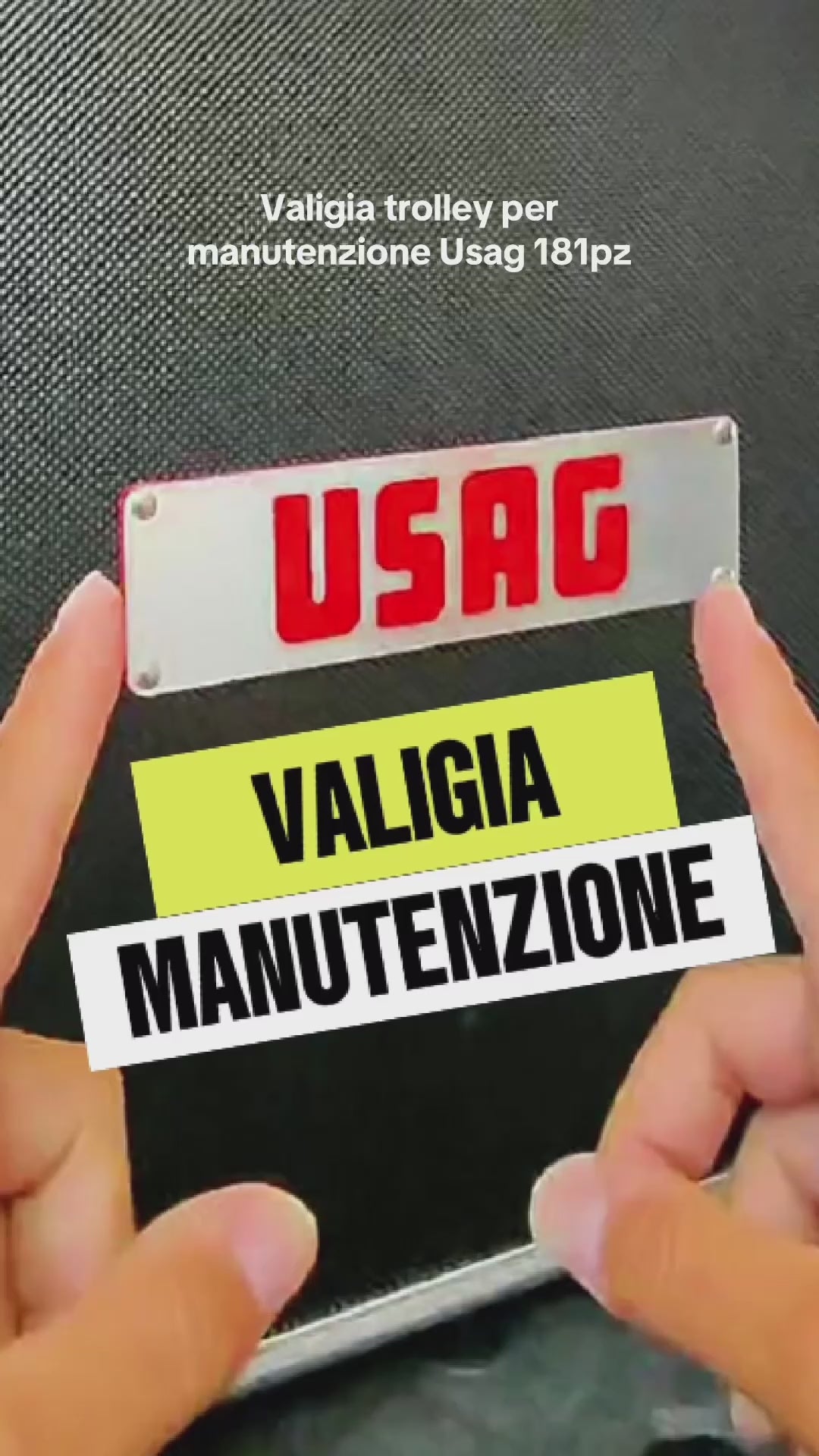 Valigia Trolley per Manutenzione Usag 002 JTMA 181 pz