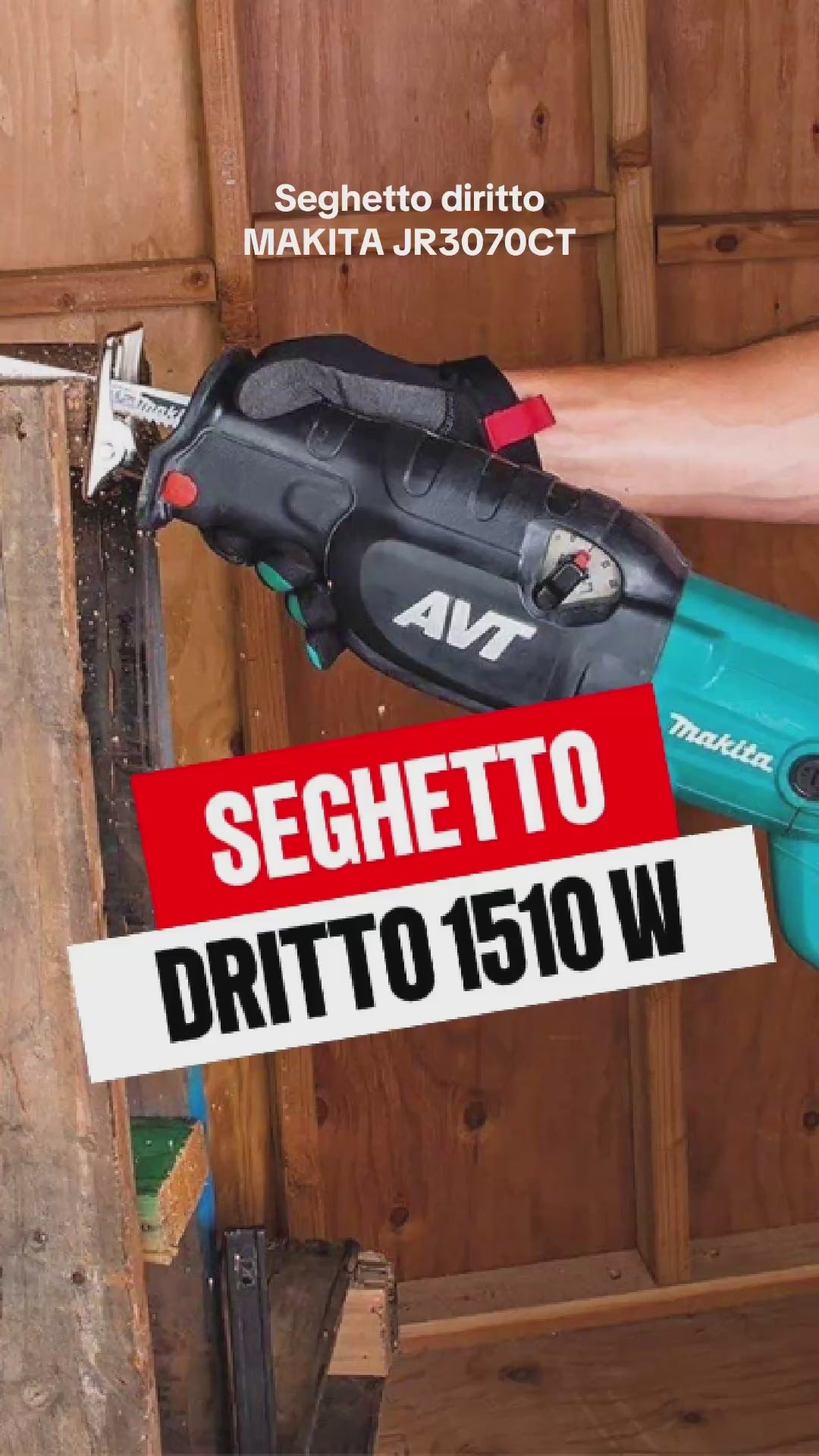 Seghetto diritto Makita JR3070CT 1510W