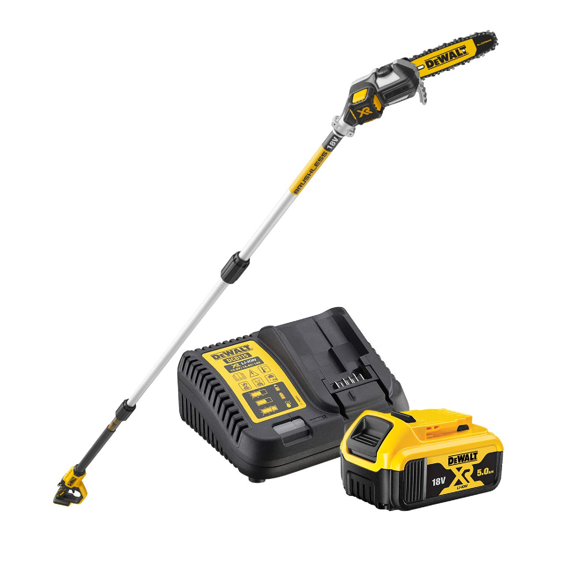 Potatore su asta Dewalt DCMPS567P1 18V