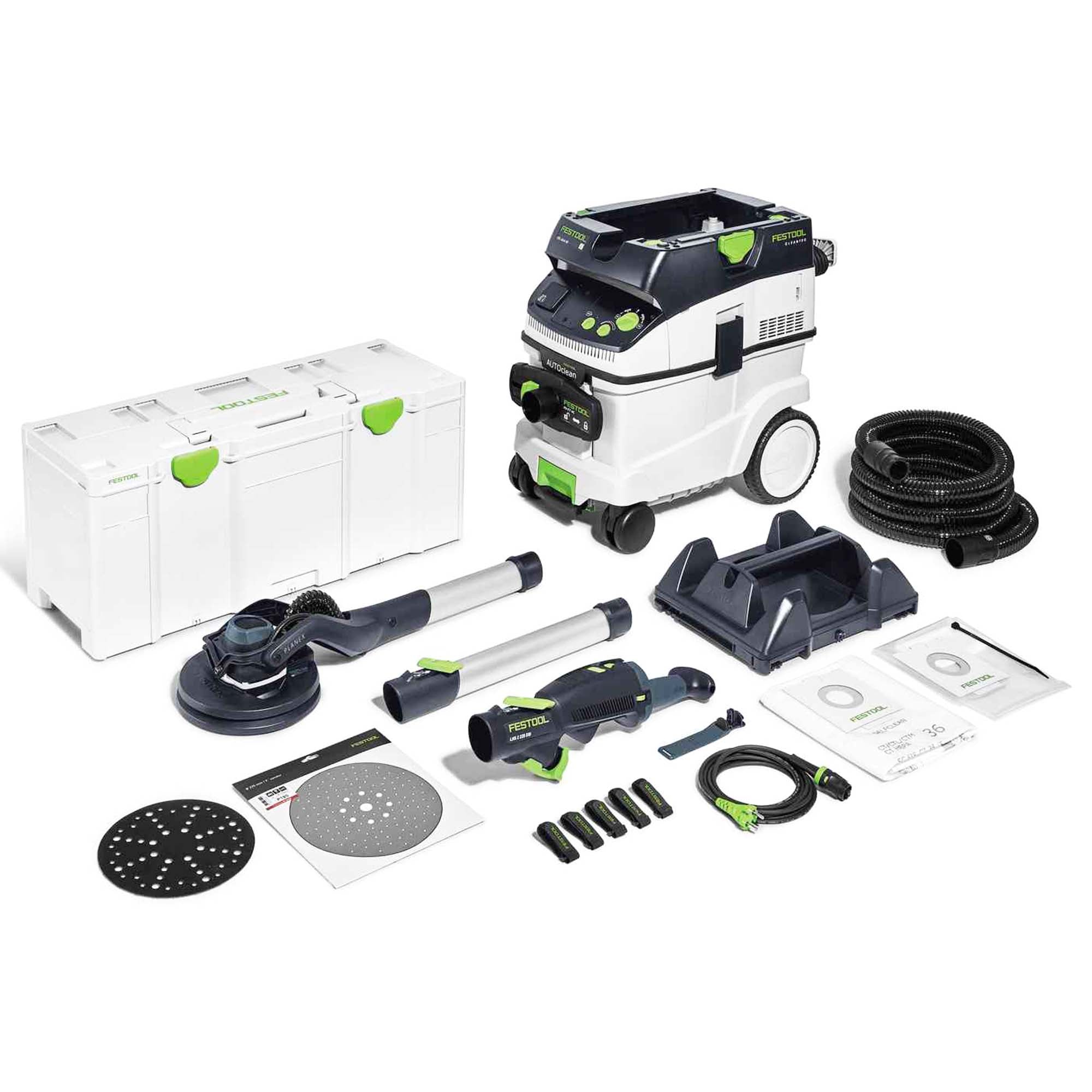 Levigatrice Festool Planex LHS 2 225/CTL 36-Set 400W