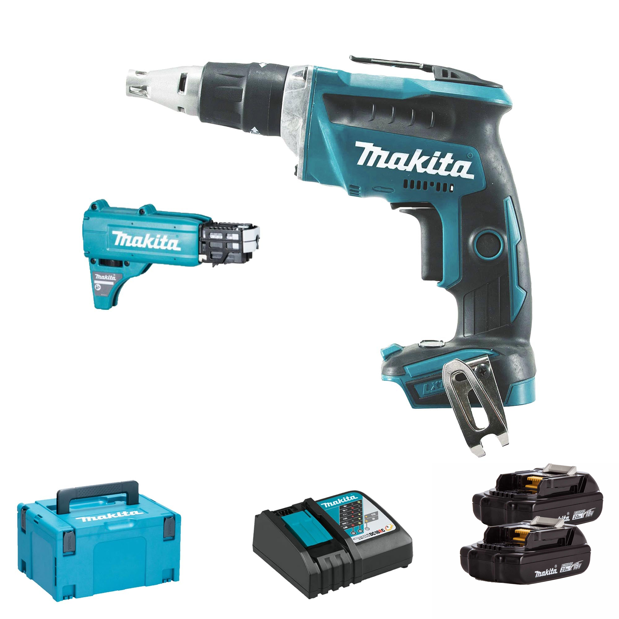 Avvitatore Cartongesso Makita DFS452AJX2 18V 2Ah