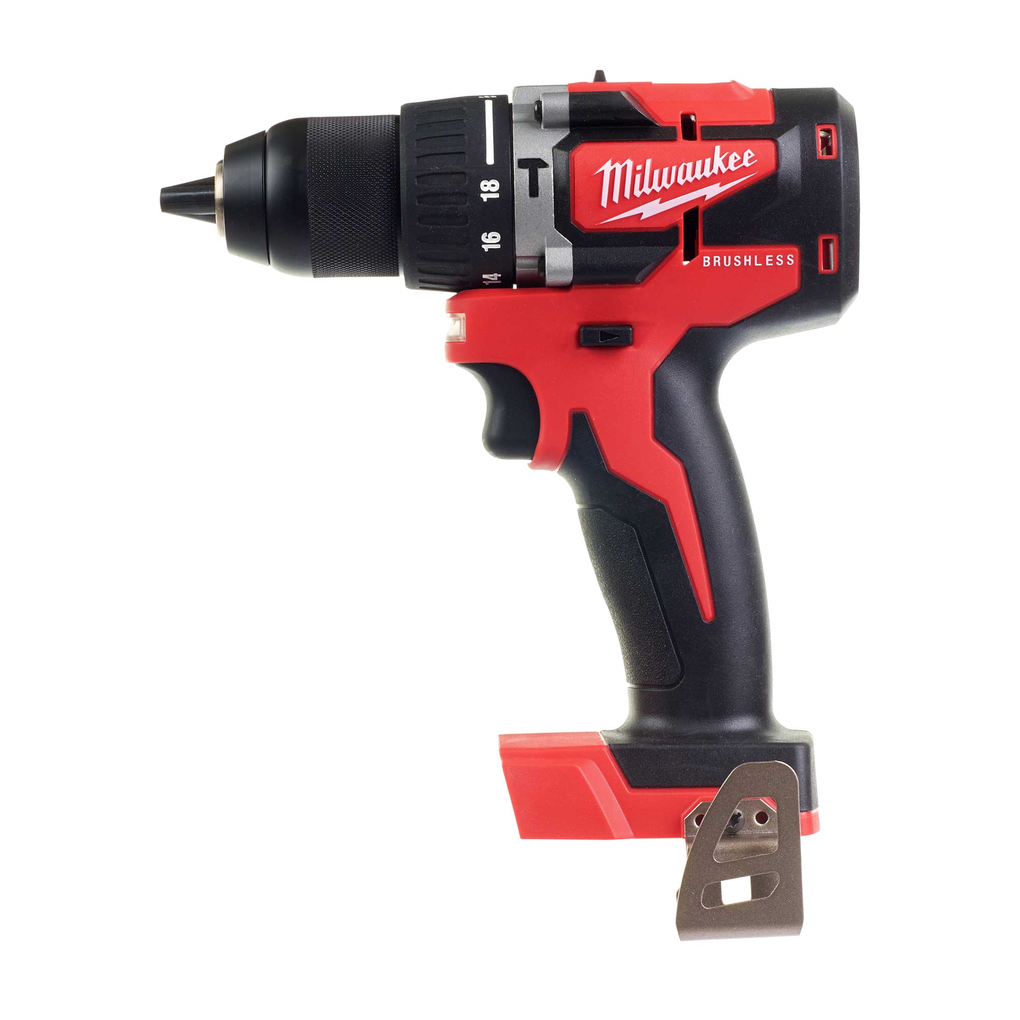 Trapano con percussione Milwaukee M18 CBLPD-202C