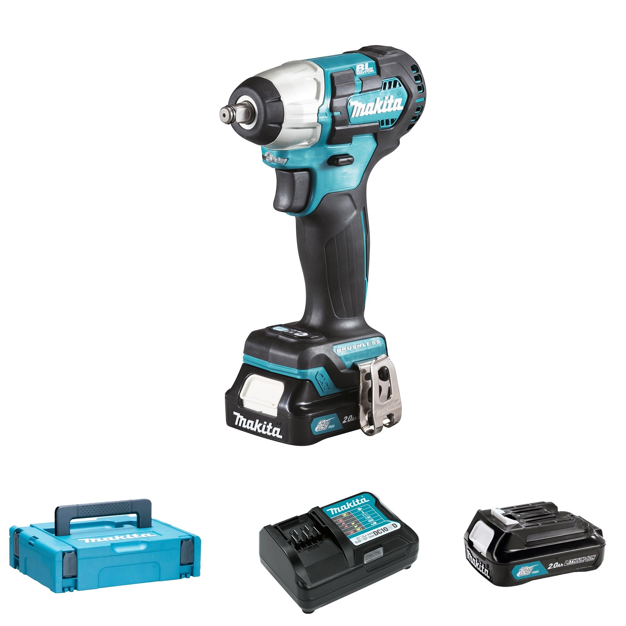 Avvitatore ad impulsi Makita TW160DSAJ 12V 2Ah